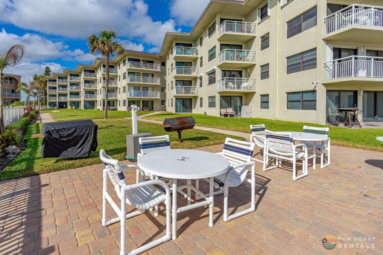Ocean Front Pool Area with Ample Lounging Space!