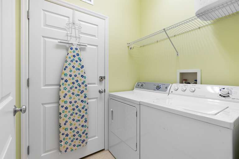 Laundry Room with Washer and Dryer!