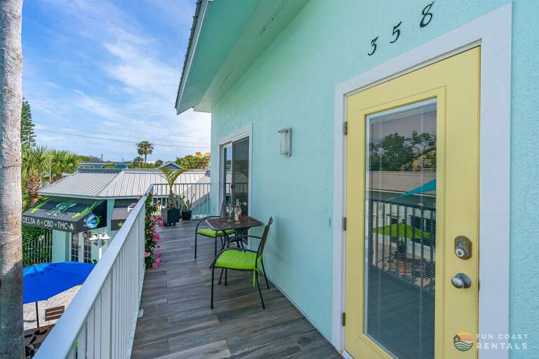 Entrance to the unit