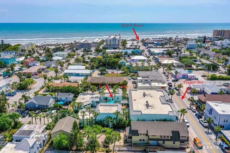 Stay immediately next to Flagler Avenue!