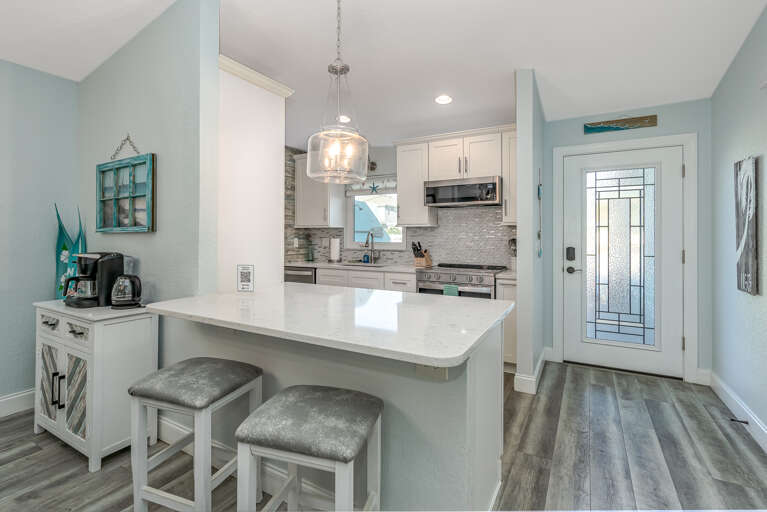 Stainless Steel Kitchen and Bar Seating