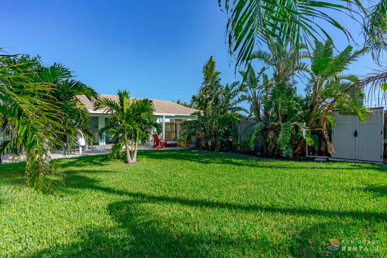 Spacious Private Fenced Yard