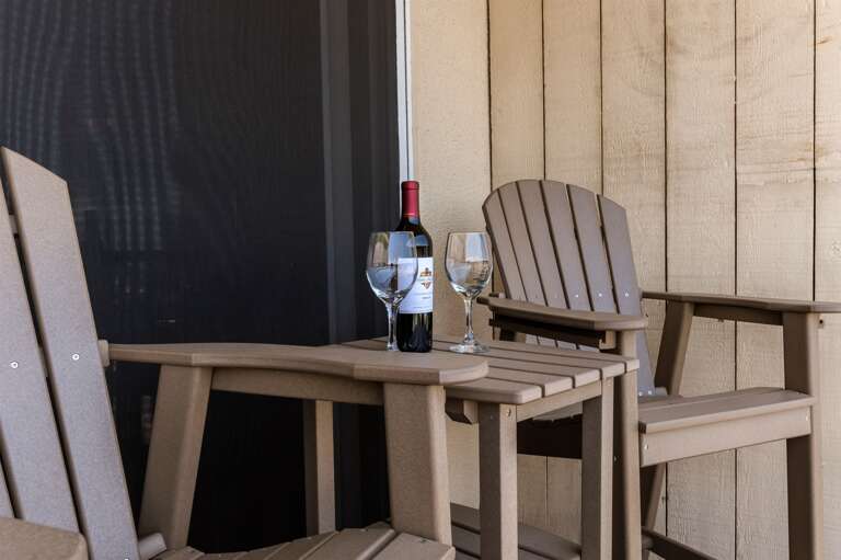 Outdoor Seating with Views of the Ocean!