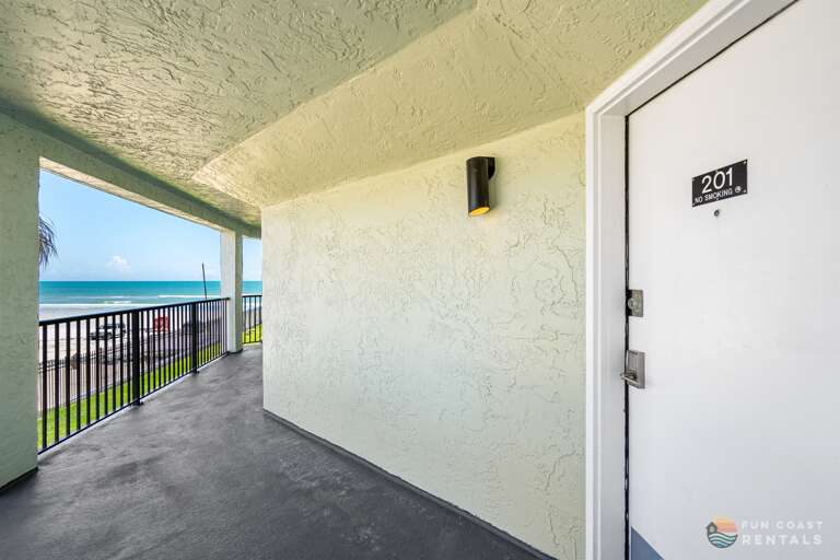 Entrance with Ocean Views