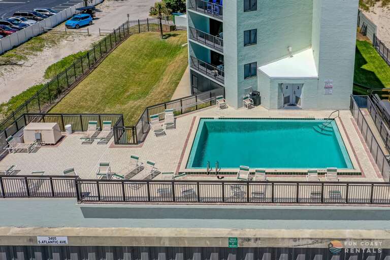 Bird's Eye View of Pool