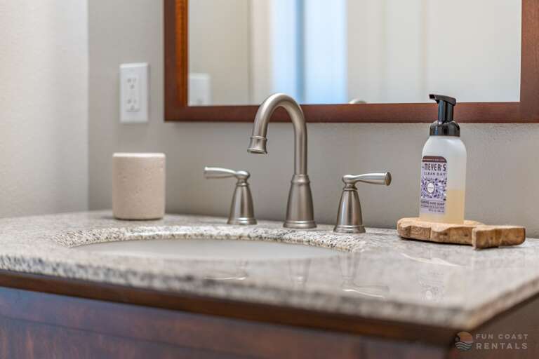 Full Bathroom with granite