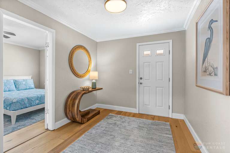 Entryway with inviting touches!