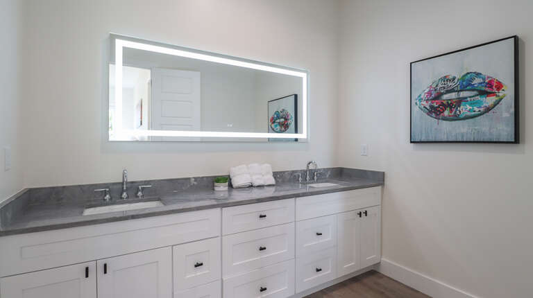 Spacious Large Bathrooms