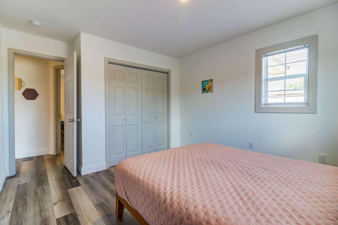 secondary bedroom and closet space  secondary bedroom and closet space