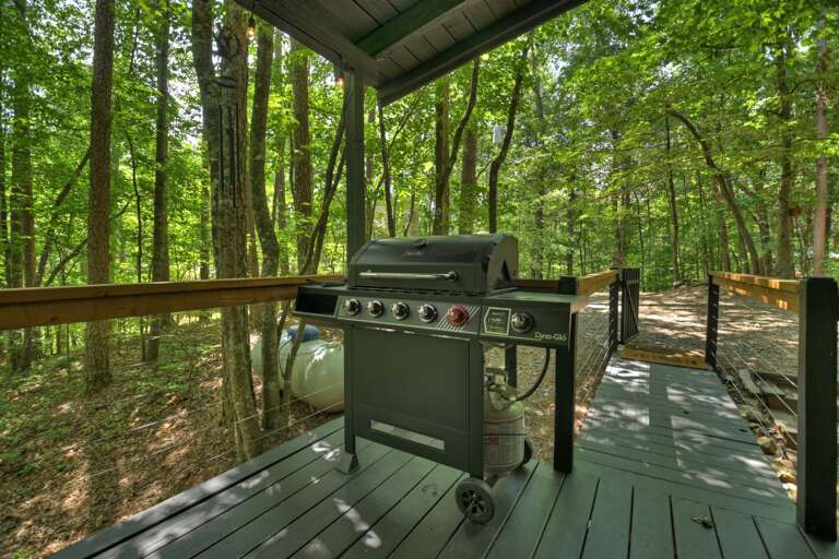 Propane gas grill - propane provided 