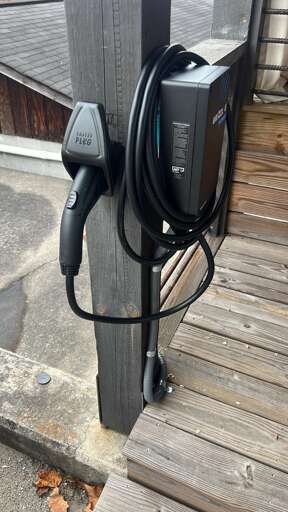 EV charger for guest use EV charger for guest use