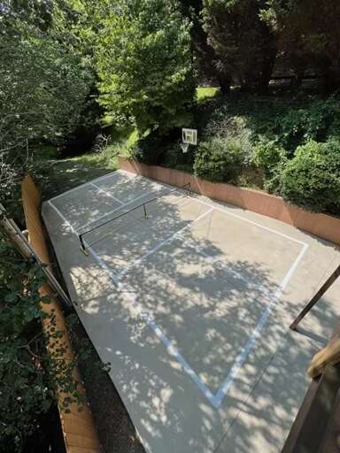 Pickle ball court &amp; basket ball court 
