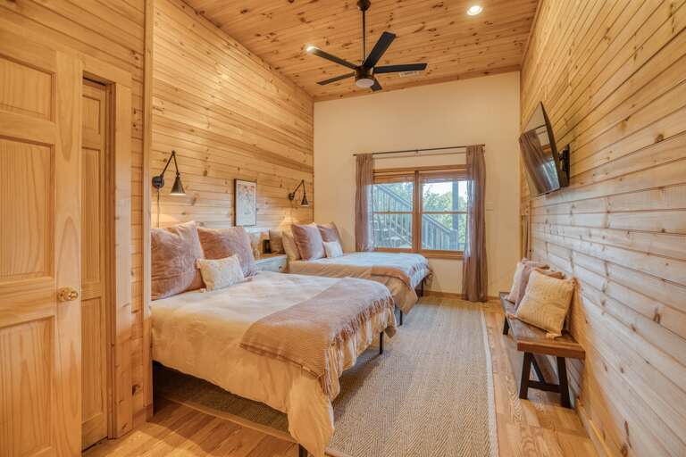 Views from basement level