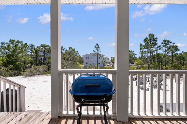 Charcoal Grill Available for smokey BBQ goodness!