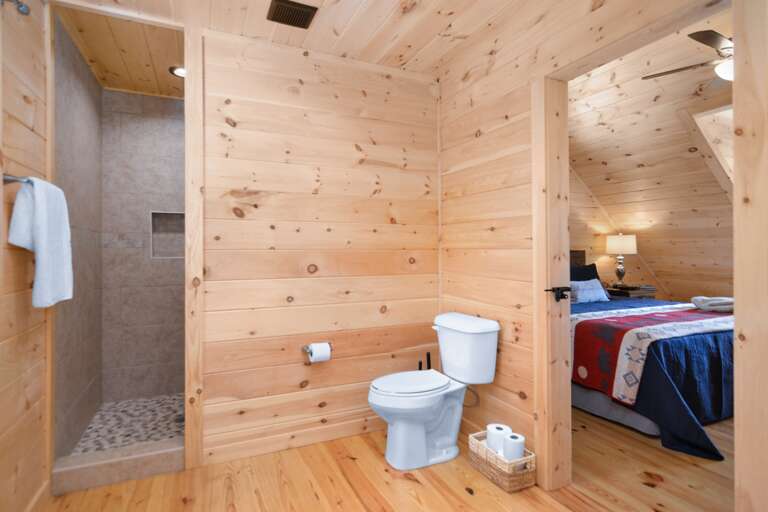 En-suite bathroom to upstairs bedroom #3