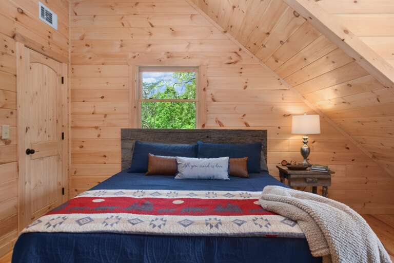 Upstairs bedroom #3- king bed