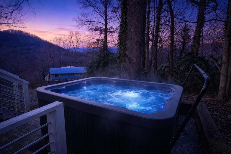Experience next-level comfort with our newly added 4-seater hot tub. Your private oasis awaits.