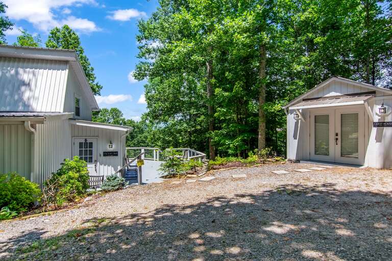 The Main House and the Guest House. You Get Both!