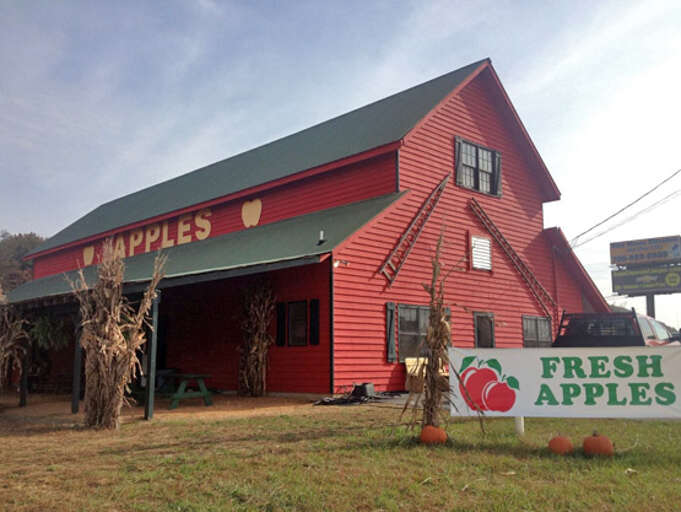 Ellijay Cabin: Red Apple Barn is Nearby