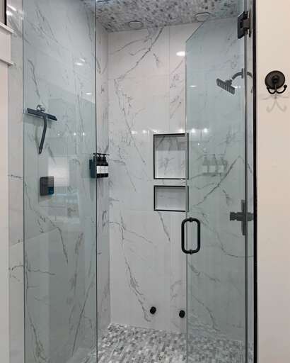 Steam Shower - Primary bathroom 