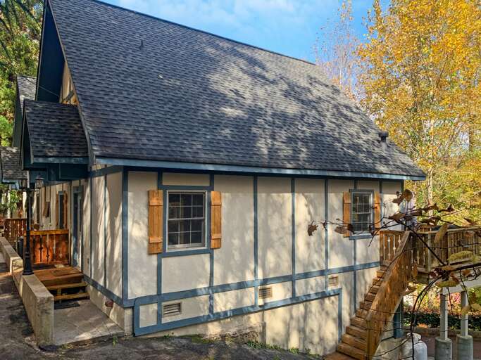 Parking is in front of the Unit and behind the unit