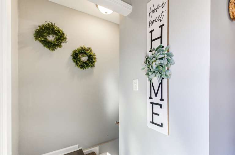 Go Downstairs for Another Large Living Space