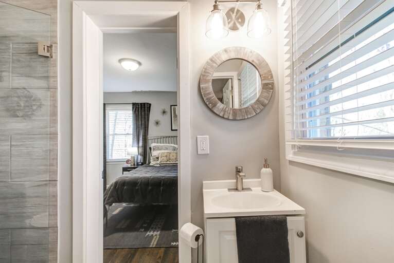 Newly Remodeled Bathroom Shared Between Bedrooms 2-3