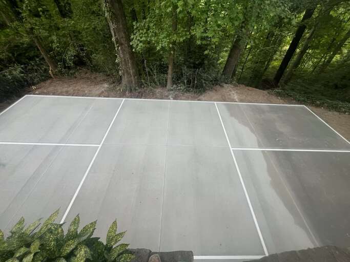 Pickleball court