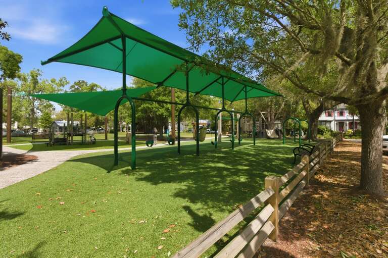 Outdoor playground designed for fun, activity, and memories.