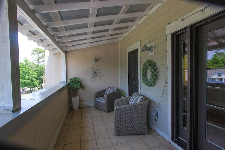 Opposite view of the patio