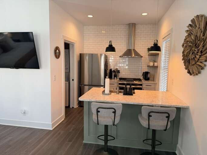 Fully furnished kitchen - Carriage house 