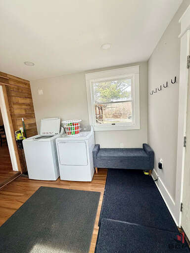 Laundry room and mudroom 
