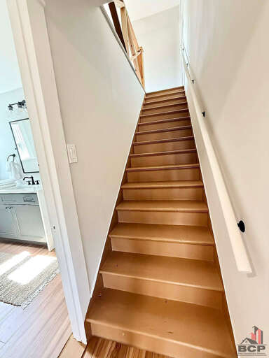 Staircase leading upstairs