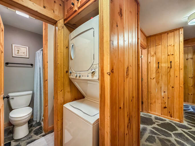 Laundry closet - next to 2nd full bathroom 