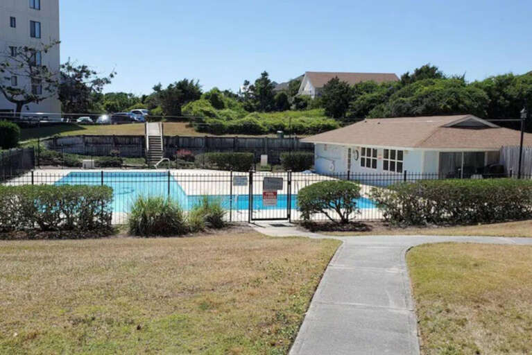 Large swimming pool