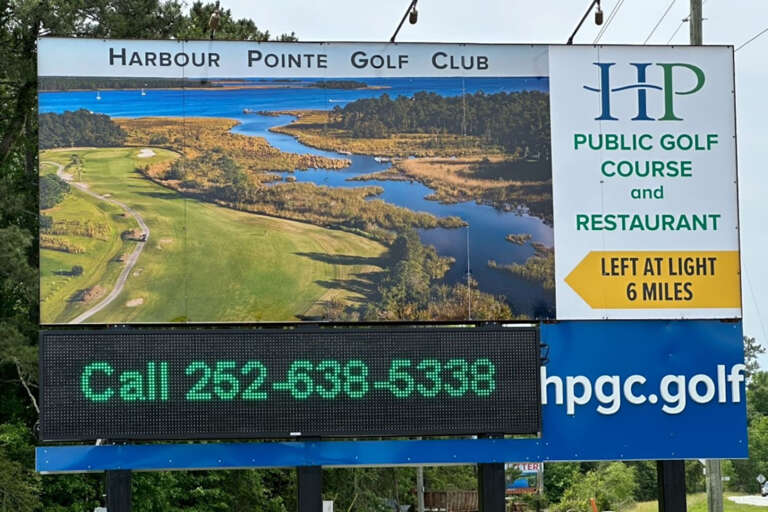 Harbour Pointe Golf Club; open to the public