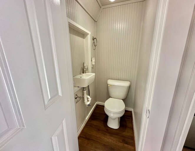 Half bath in guesthouse