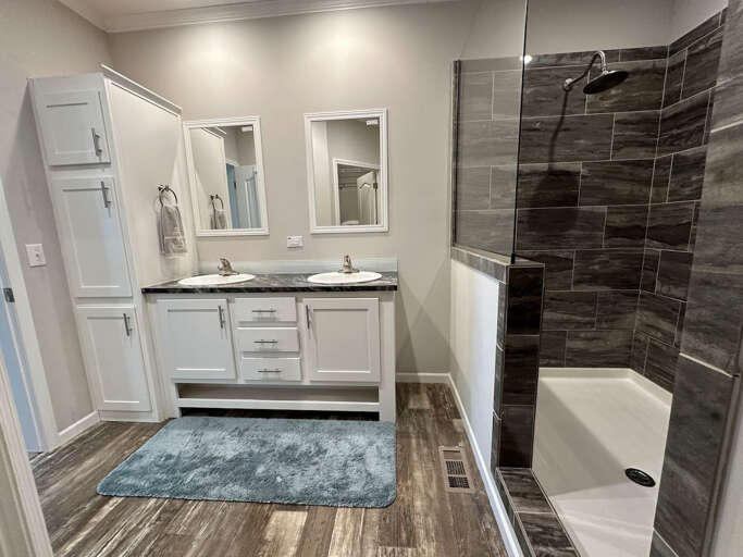 Master bathroom