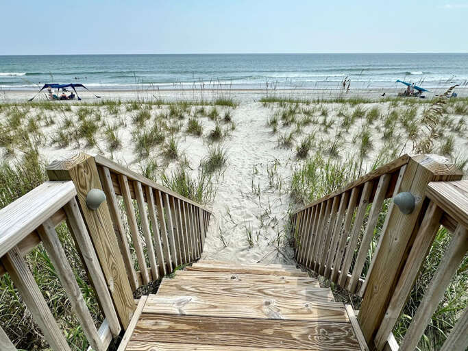 Private Beach access