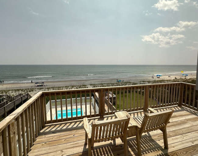 Bedroom four - Master Suite private deck