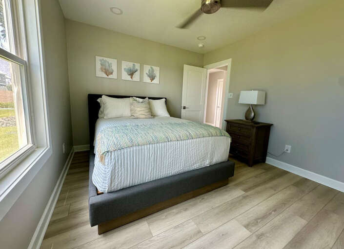 Bedroom one, ground level