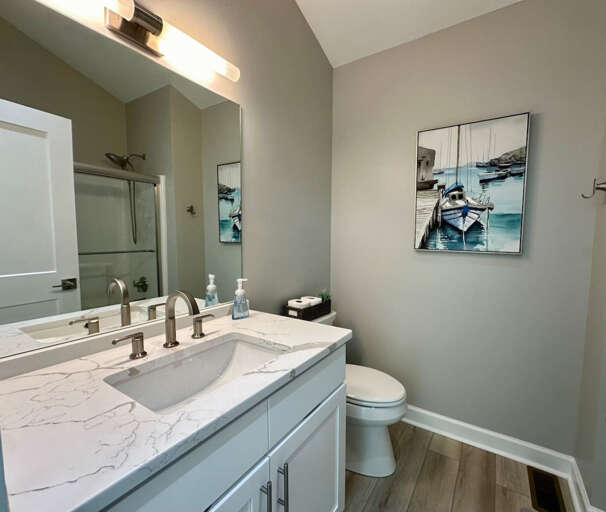 Hall bathroom third level