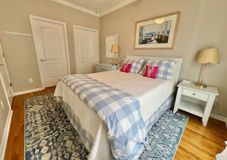 Bedroom #2 with queen size bed.