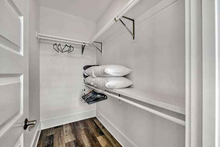 2nd floor King Suite large walk in closet