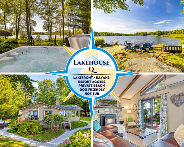 Lakefront, Hot Tub, Dog Friendly, Resort Amenities