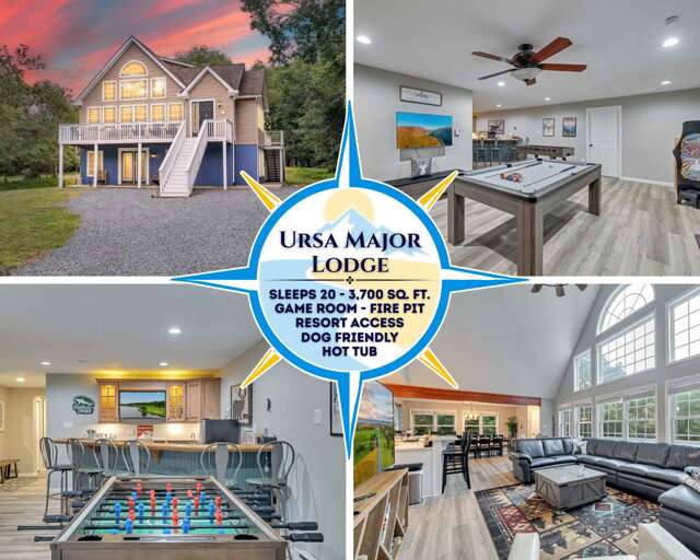 Hot Tub, Game Room, Dog Friendly, Sports Bar, A/C