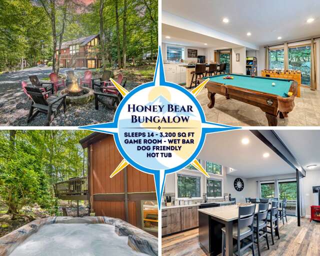 Dog Friendly Escape w/ GameRoom, Hot Tub, Fire Pit