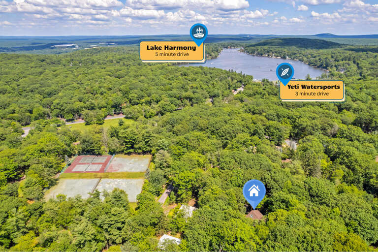 Lush Landscape, Serene Lake, Nestled Nature