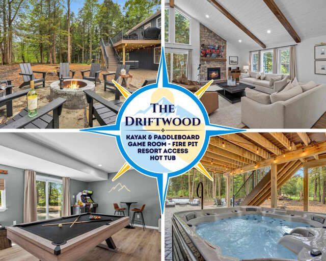 HotTub,FirePit,GameRoom,10Mins2JackFrostBigBoulder