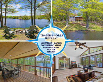 Lakefront Poconos Stay- Kayaks, Fire Pit & Hot Tub